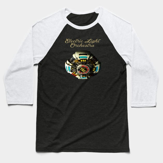 Light Orchestra Baseball T-Shirt by Night666mare